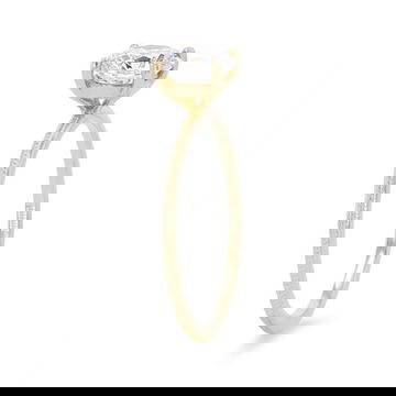 Solitaire Milgrain Knife Edge Engagement Setting