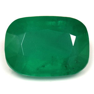 Cushion 1.54 Green Emerald - #1090655