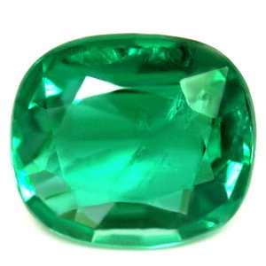 Cushion 1.64 Green Emerald - #1090656