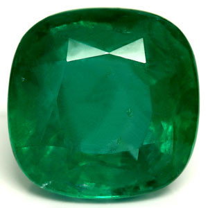 Cushion 10.54 Green Emerald - #1090701