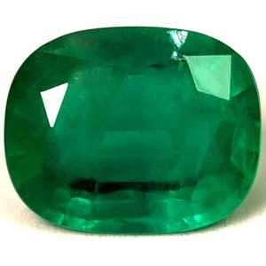 Cushion 1.69 Green Emerald - #1090718 0