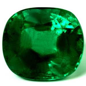 Cushion 3.82 Green Emerald - #1090722 0