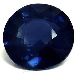 Round 2.07 Blue Sapphire - #1090733 0