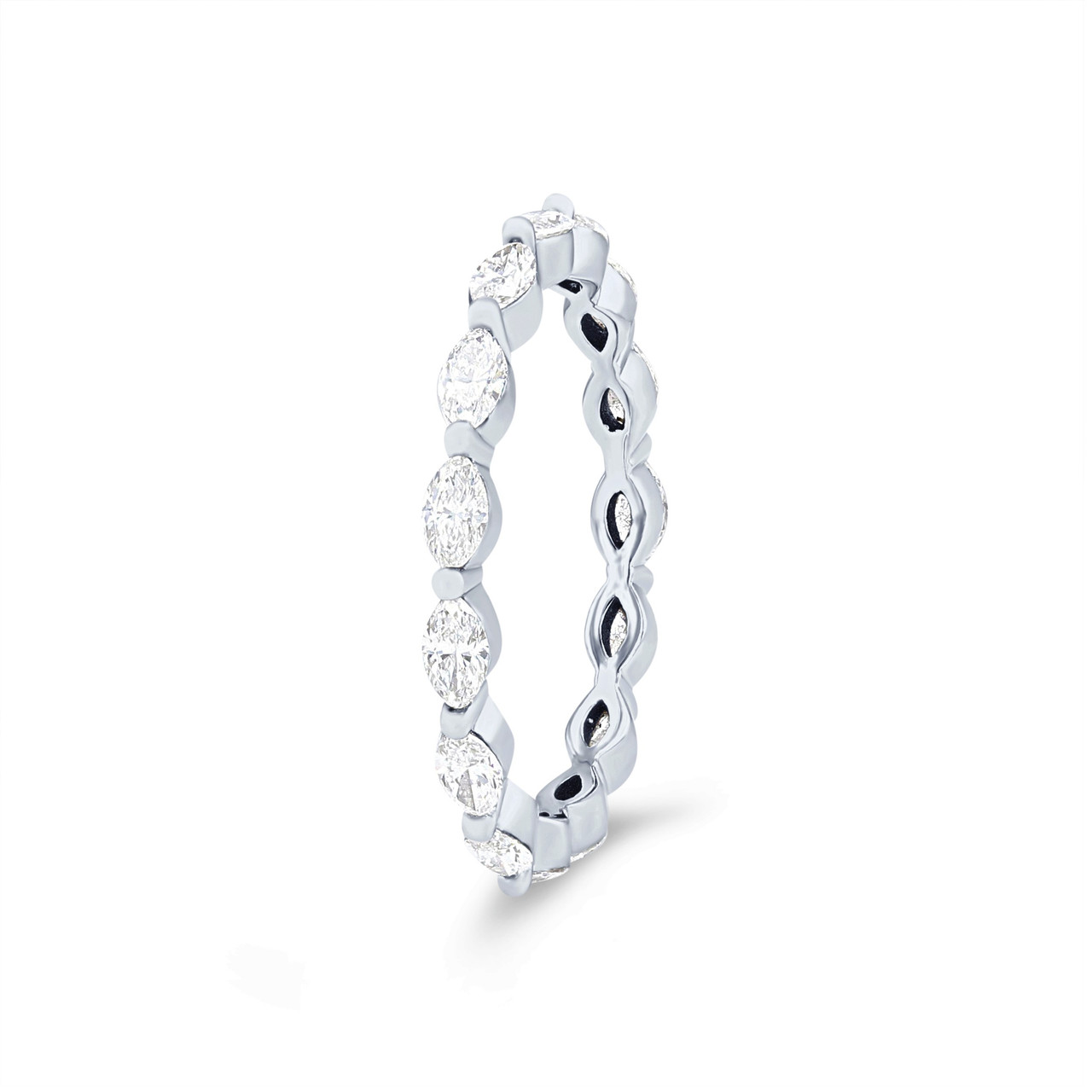 Marquise Diamond Eternity Wedding Band by C. Gonshor 1