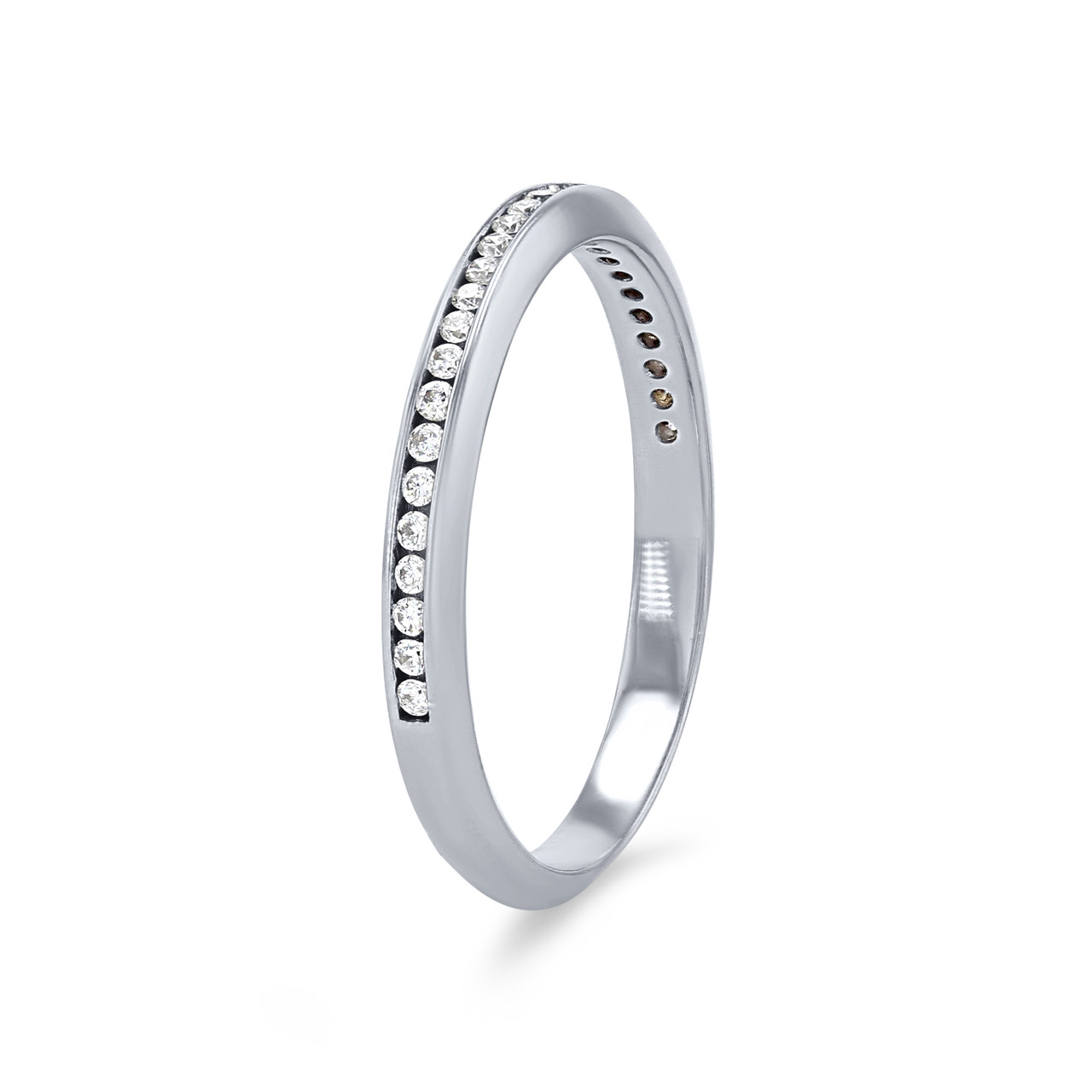 Petite Channel Diamond Wedding Band