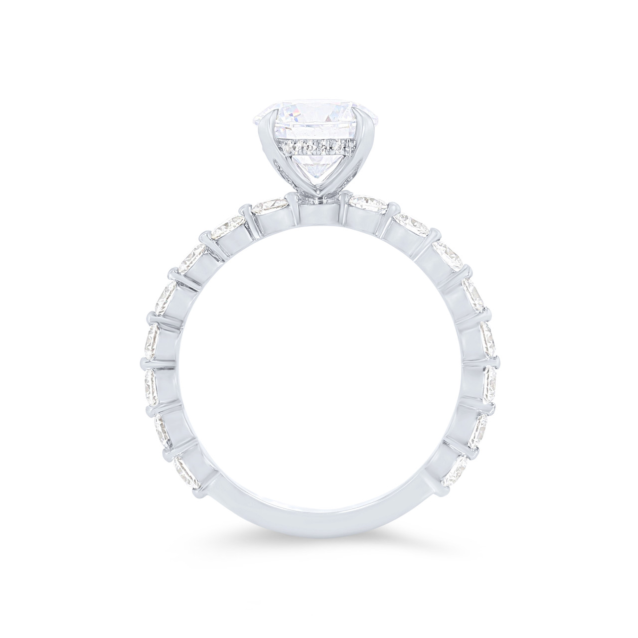 Michael M. Crown Single Prong Engagement Setting 2