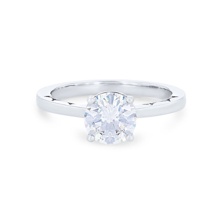 Tacori Coastal Crescent Engagement Setting In Yellow Gold 14K