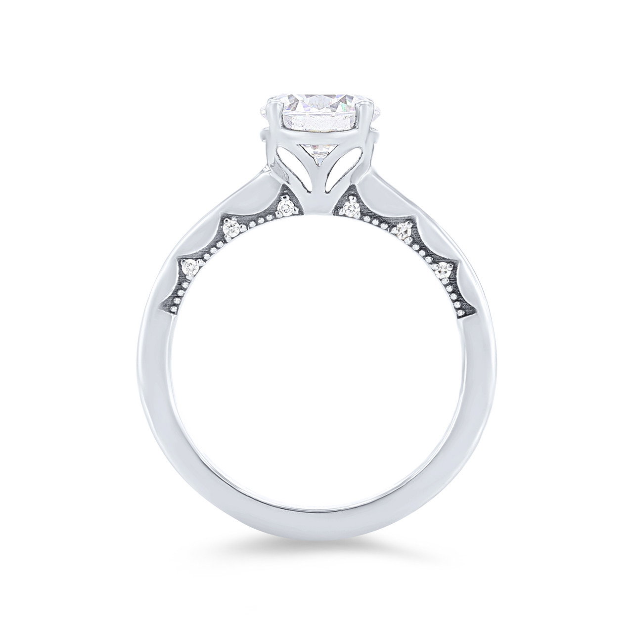 Tacori Coastal Crescent Engagement Setting 2