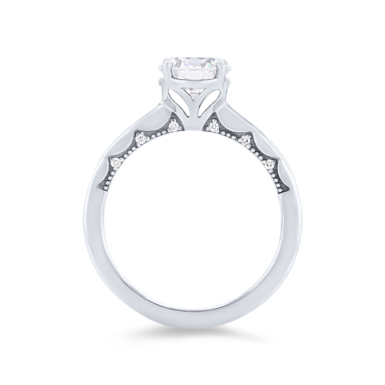 Tacori Coastal Crescent Engagement Setting