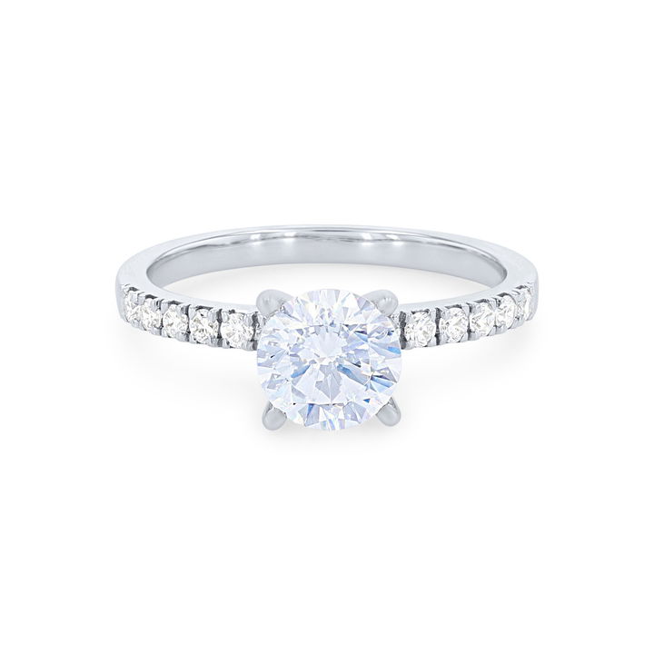 White Gold 18K Simon G. Classic Diamond Engagement Setting
