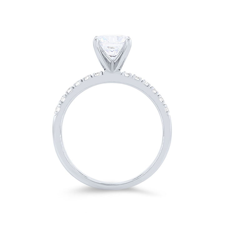 White Gold 18K Simon G. Classic Diamond Engagement Setting