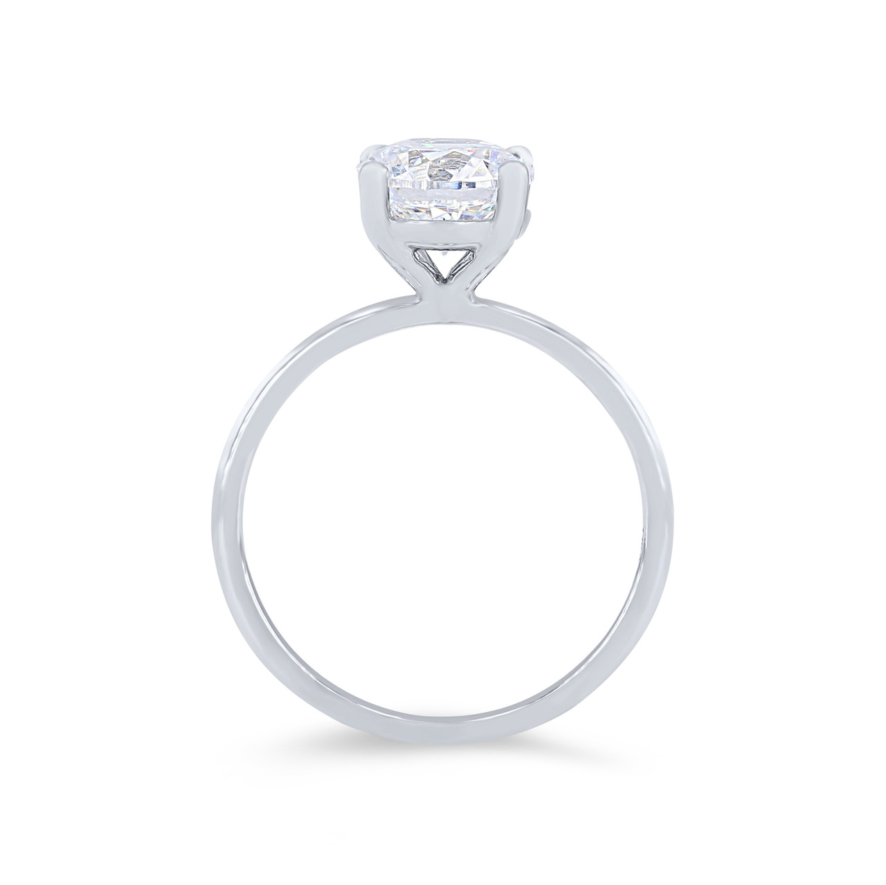 Petite Classic Solitaire Engagement Setting