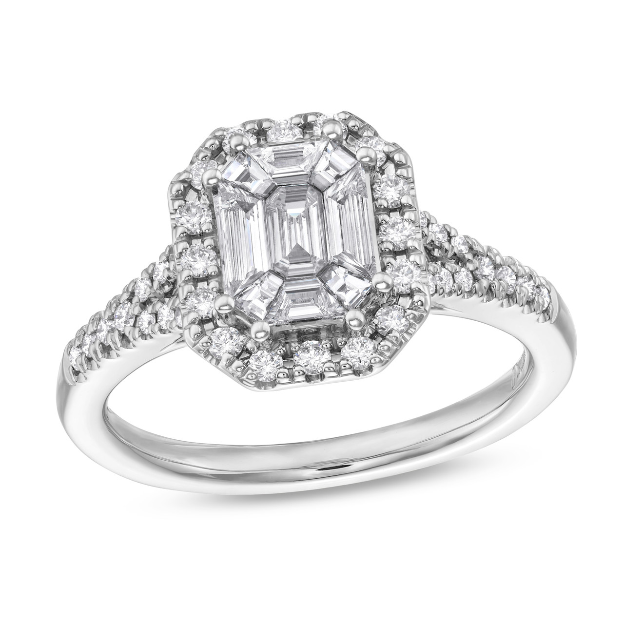 Diamond Mosaic Ring