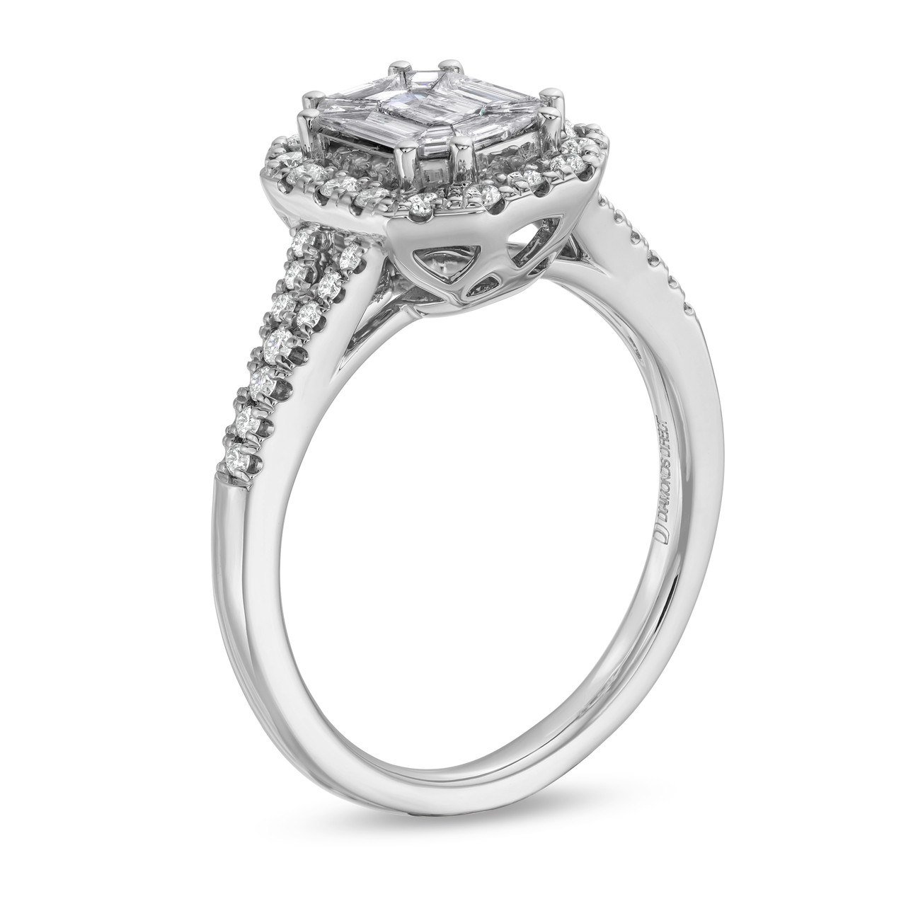 Diamond Mosaic Ring