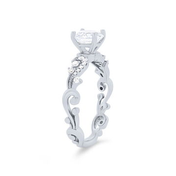 Kirk Kara Angelique Poetic Diamond Engagement Setting
