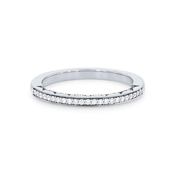 Tacori Coastal Crescent Wedding Band In Yellow Gold 14K