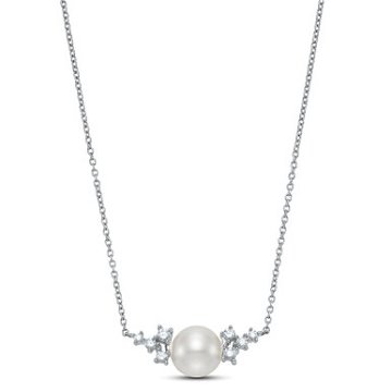 Long Graduated Freshwater Pearl Necklace — Jet Couture Jewels