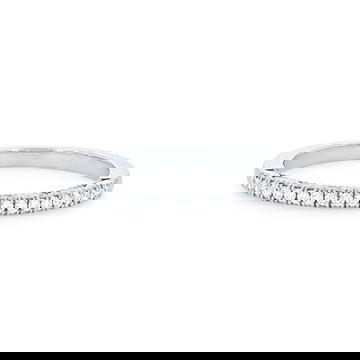Tacori Coastal Crescent Pave Wedding Band