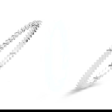Tacori Coastal Crescent Pave Wedding Band