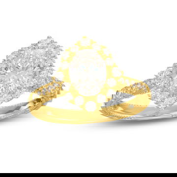 Verragio Renaissance Starburst Halo Engagement Setting