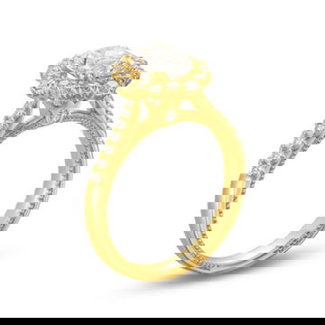 Verragio Renaissance Starburst Halo Engagement Setting