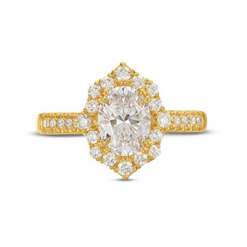 Verragio Renaissance Starburst Halo Engagement Setting In White Gold 14K