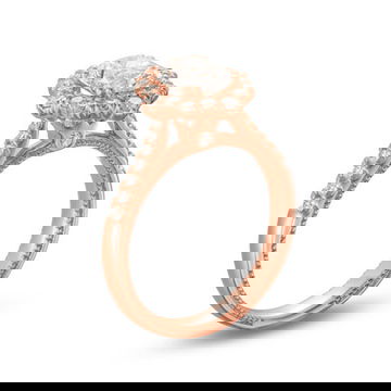 Verragio Renaissance Starburst Halo Engagement Setting