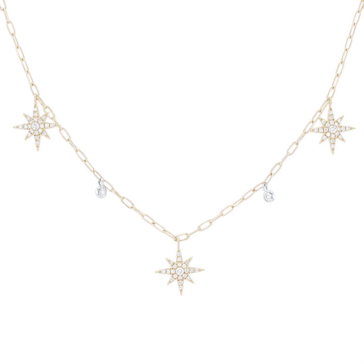 Diamond Celestial Station Necklace