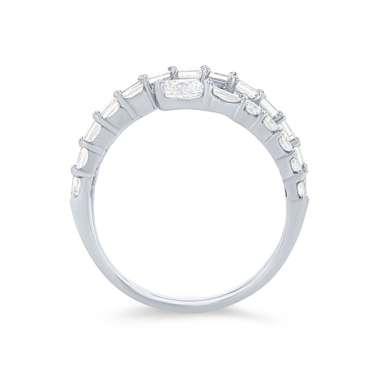 Fancy Diamond Bypass Ring