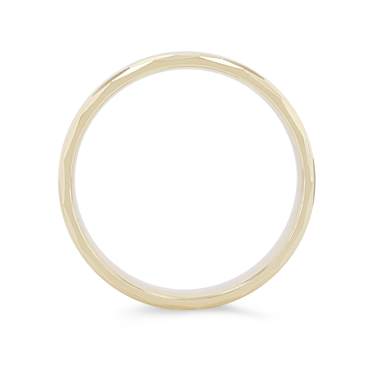 Geometric Edge 6mm Wedding Band 2
