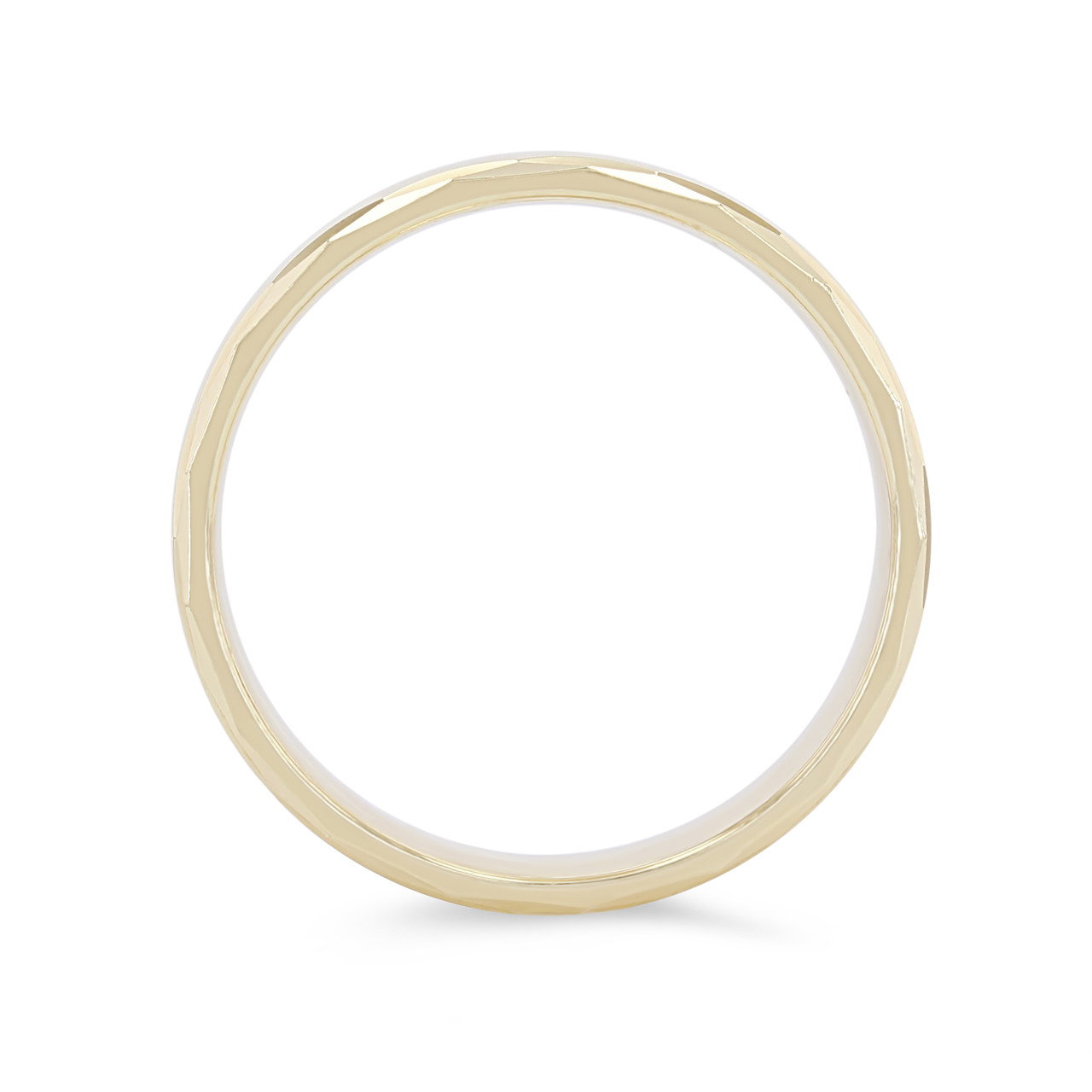Geometric Edge 6mm Wedding Band