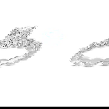 Milgrain Twist Engagement Setting by Diamonds Direct Designs 12