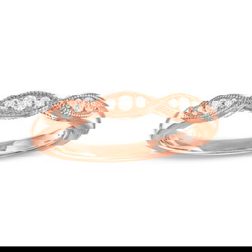 Marquise Frame Milgrain Wedding Band by Diamonds Direct Designs 5