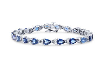 Sapphire and Diamond Bracelet