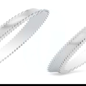 Concave 6.5mm Wedding Band