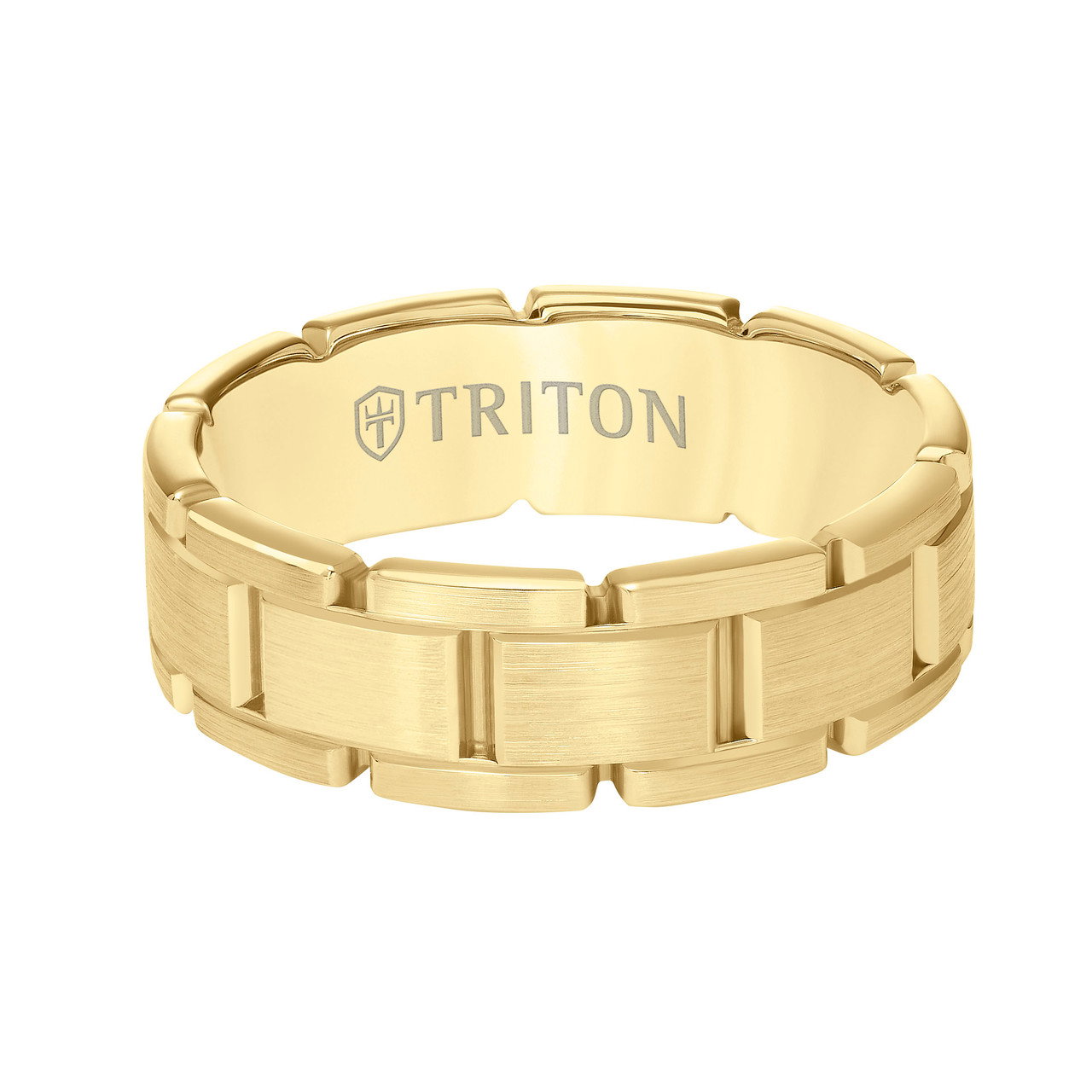 Matte Link 7mm Wedding Band 0