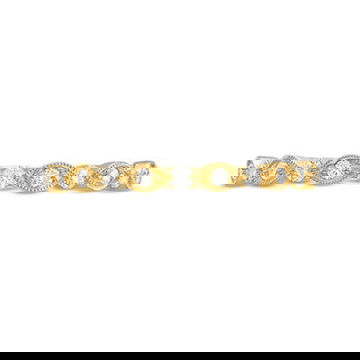 Alternating Marquise Frame Milgrain Wedding Band by Diamonds Direct Designs 2