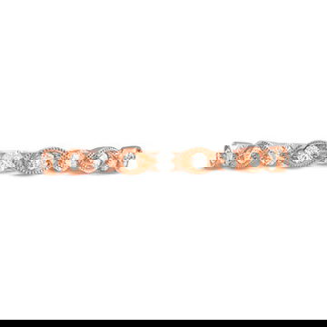 Alternating Marquise Frame Milgrain Wedding Band by Diamonds Direct Designs 4