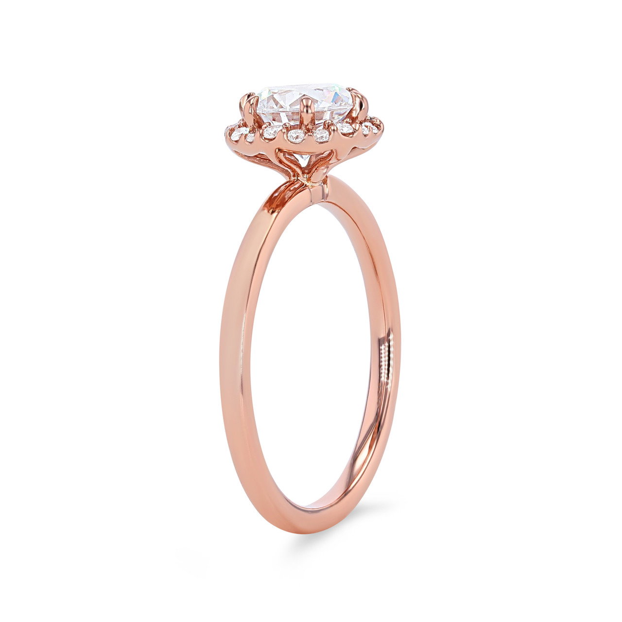 Artcarved Hexagon Halo Engagement Setting 1