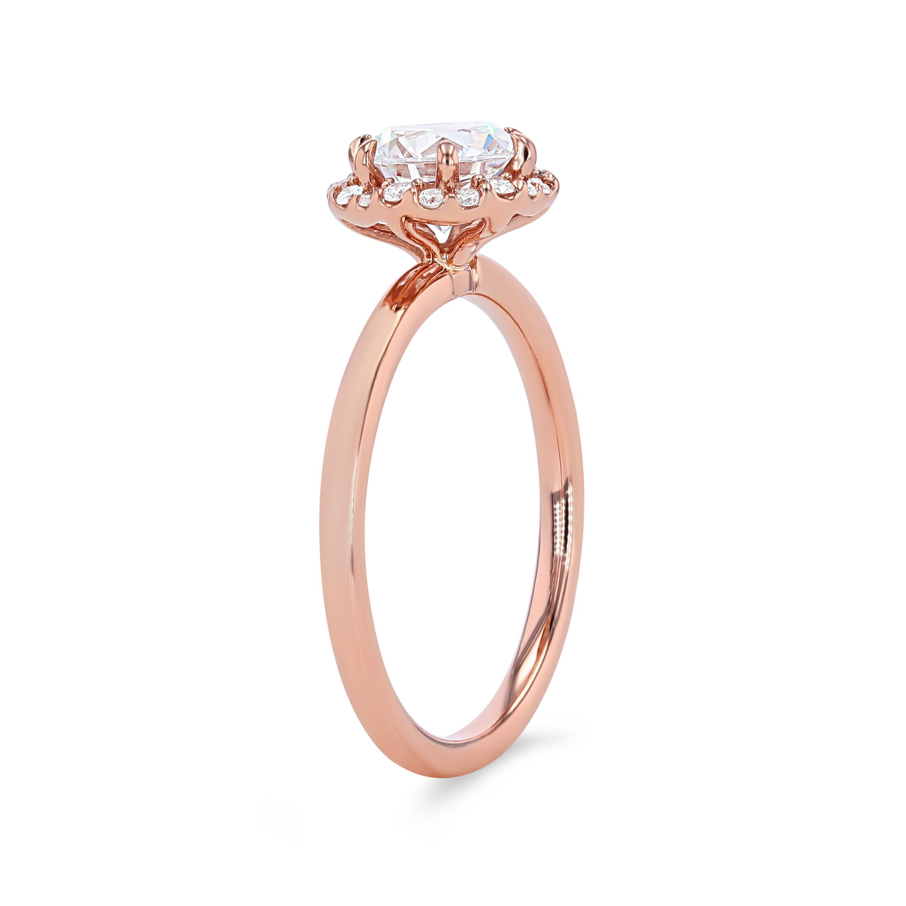 Artcarved Hexagon Halo Engagement Setting 1