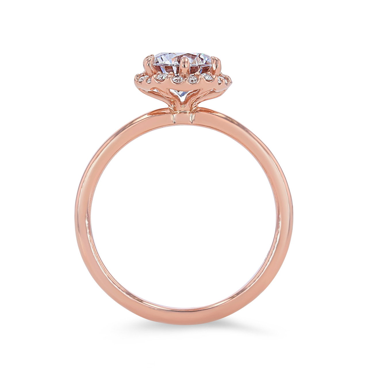 Artcarved Hexagon Halo Engagement Setting 2