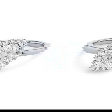 Artcarved Hexagon Halo Engagement Setting