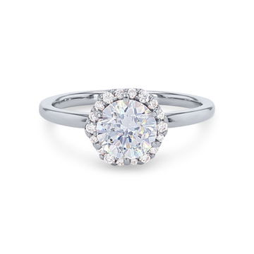 Artcarved Hexagon Halo Engagement Setting