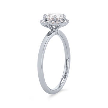 Artcarved Hexagon Halo Engagement Setting
