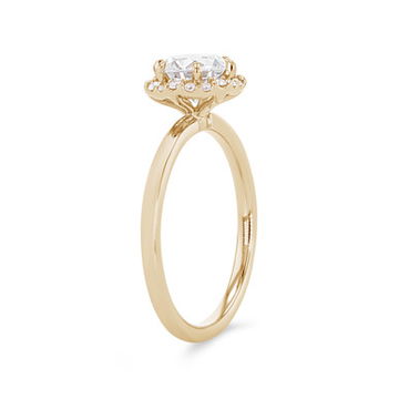 Artcarved Hexagon Halo Engagement Setting