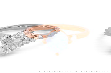 Kite Prong Diamond Engagement Setting