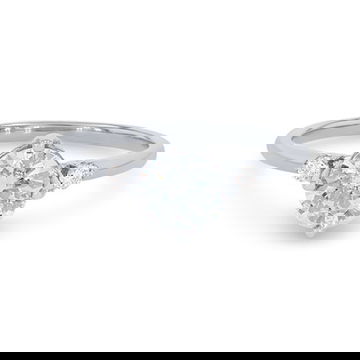 Kite Prong Diamond Engagement Setting