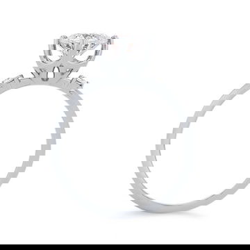 Kite Prong Diamond Engagement Setting