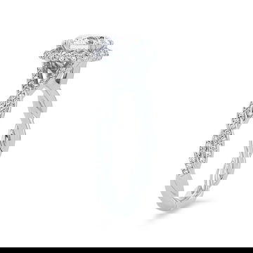 Halo Twist Full Diamond Engagement Setting 7