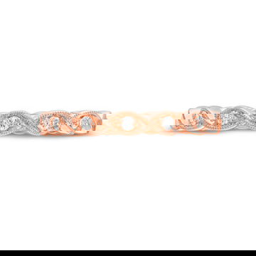 Milgrain Twist Wedding Band by Diamonds Direct Designs 4